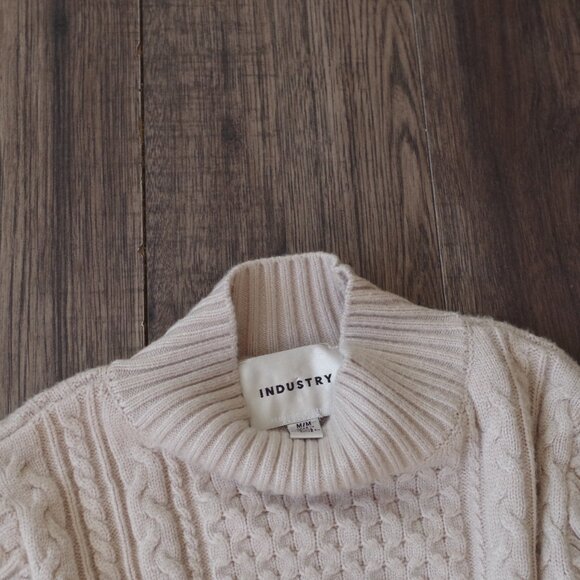 Cute Beige Sweater By Industry - Picture 2 of 3